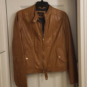 Massimo Dutti Leather Jacket